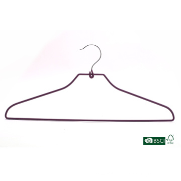 Suspensión de la ropa de Eisho fuerte fuente de la fábrica PVC Metal Hanger